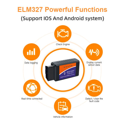VELODRIVE™ Bluetooth OBD2 Car Diagnostic Scanner