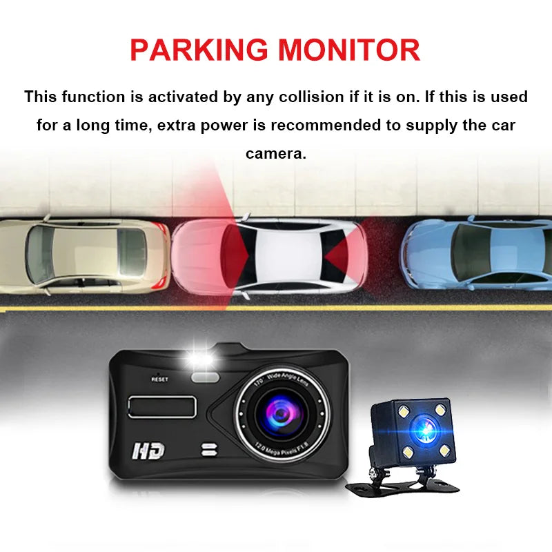 VELODRIVE™ Full HD 1080P Dash Camera with Night Vision