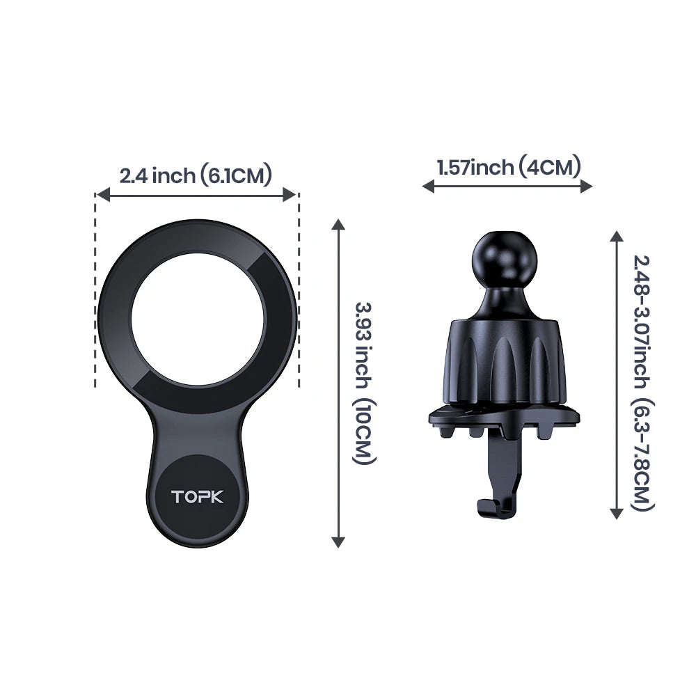 MagSafe Magnetic Car Phone Holder