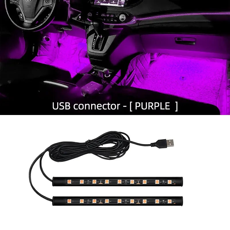 VELODRIVE™ RGB LED Interior Footwell Light Kit