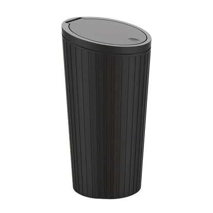 Universal Car Trash Bin with Lid,Durable ABS Material-Fits Center Console, Armrest, or Door Storage-Ideal for Vehicle & Home Use