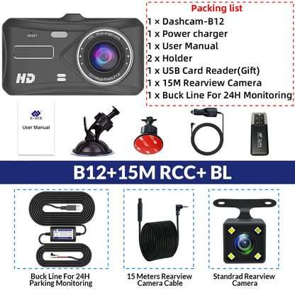 VELODRIVE™ Full HD 1080P Dash Camera with Night Vision