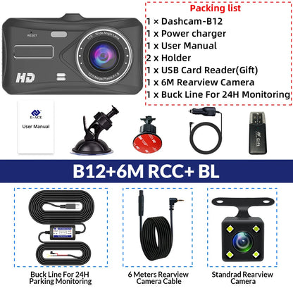 VELODRIVE™ Full HD 1080P Dash Camera with Night Vision