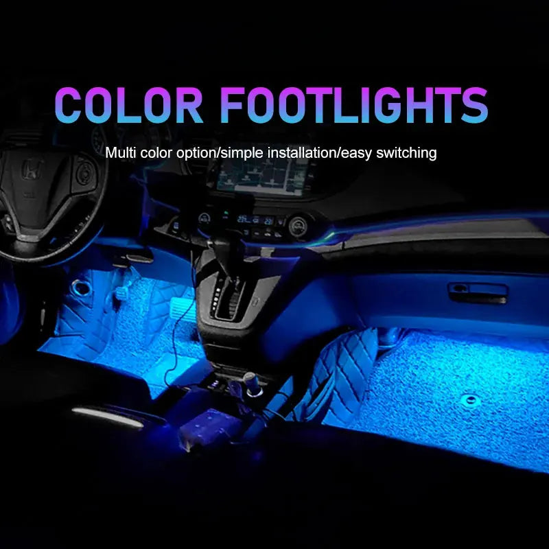 VELODRIVE™ RGB LED Interior Footwell Light Kit