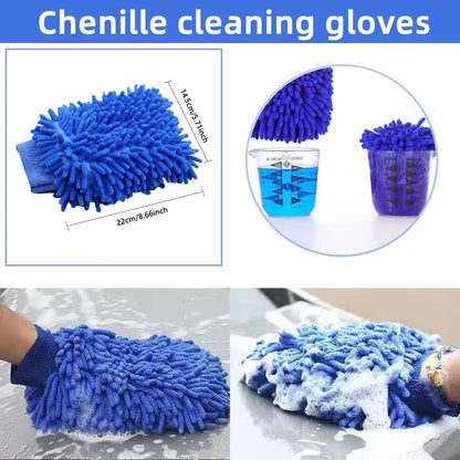 Premium Car Cleaning Brush Kit